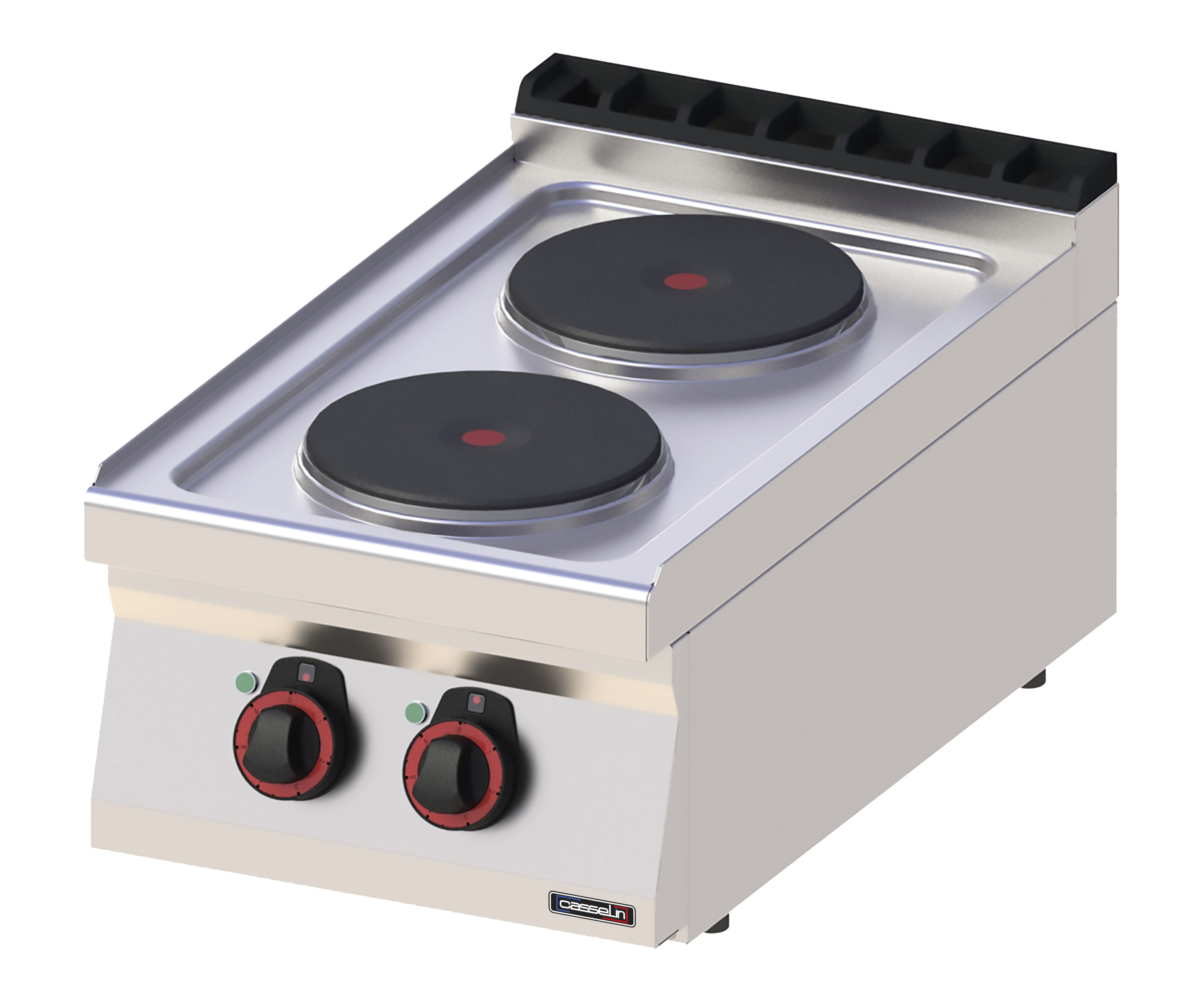 Fourneau électrique à poser 2 feux 40