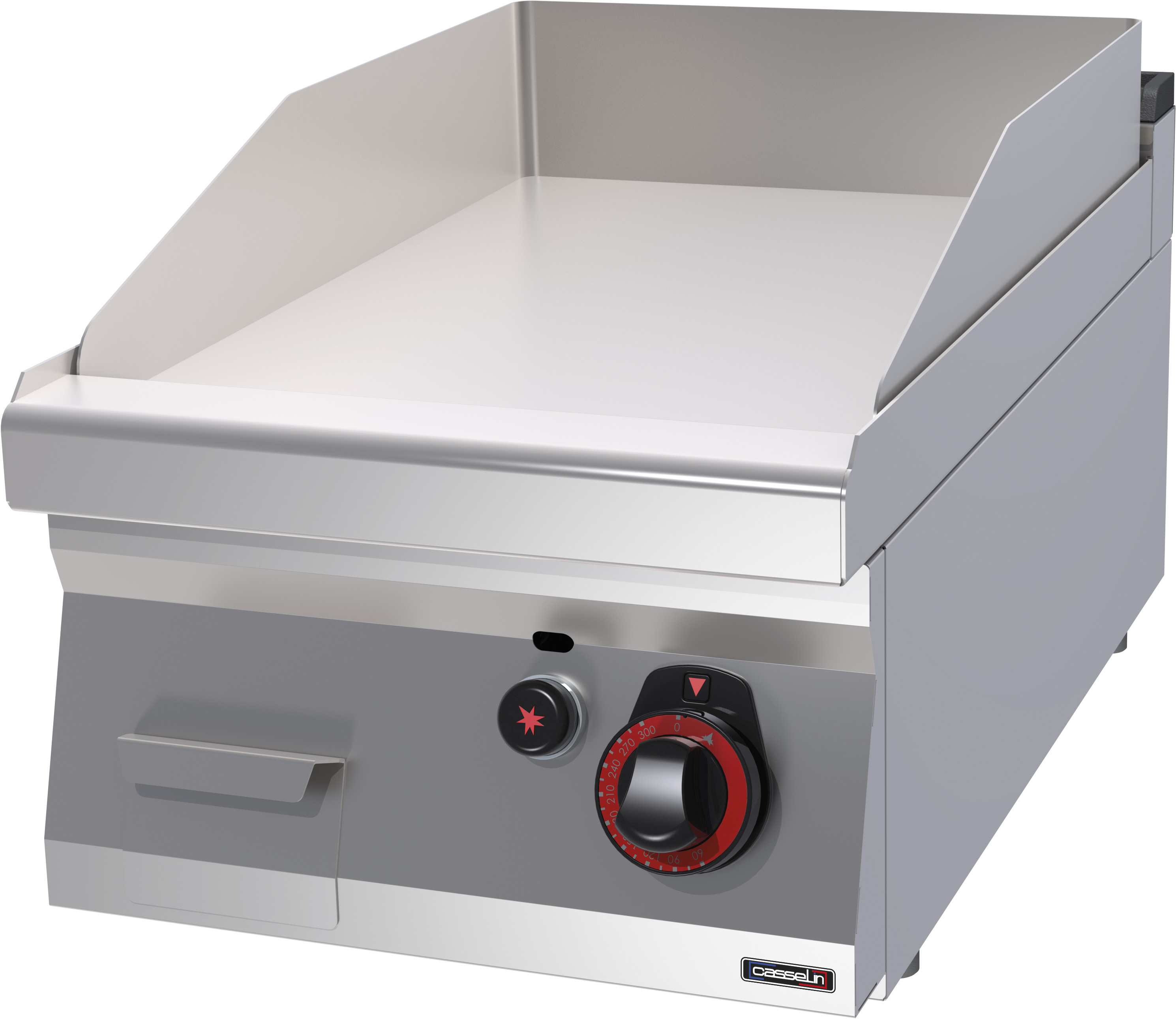 Plaque à snacker Fonte Lisse Gaz 40