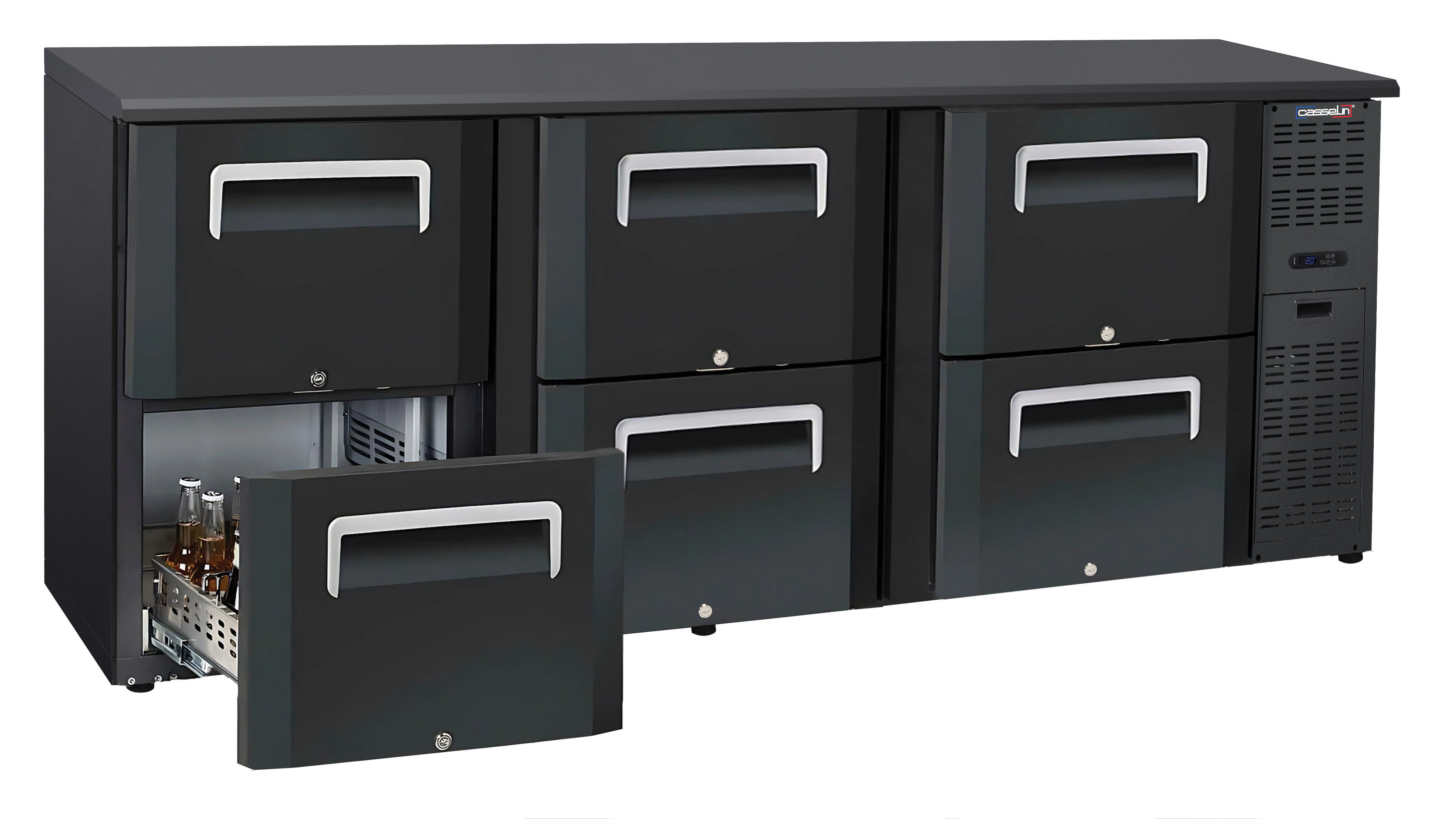 Arrière bar 3 x 2 tiroirs