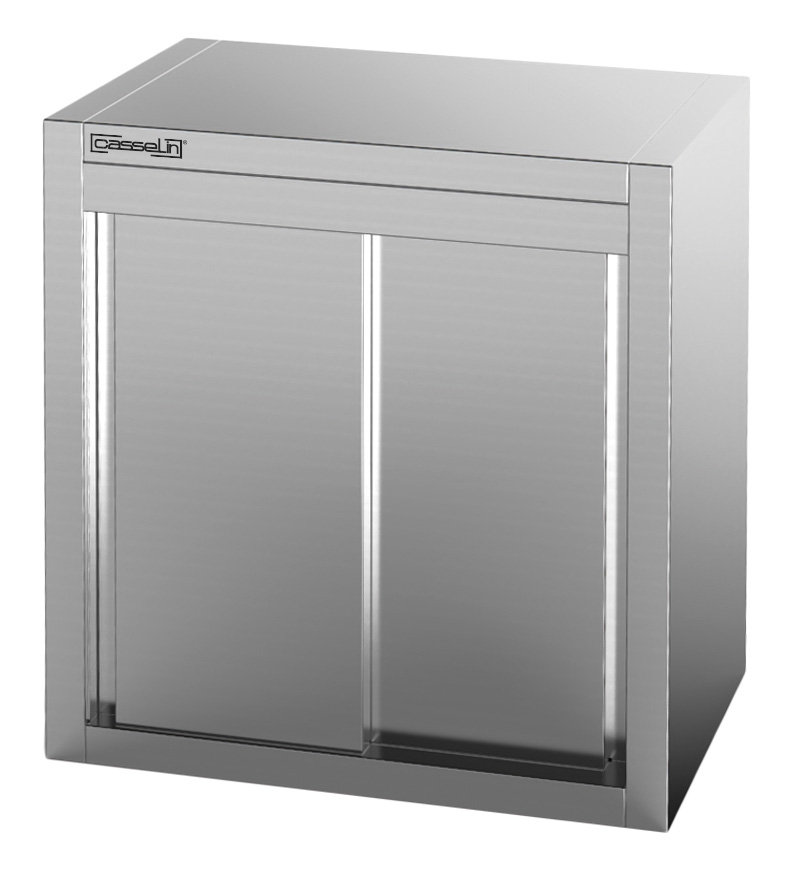 Armoire murale inox avec portes coulissantes 800 mm