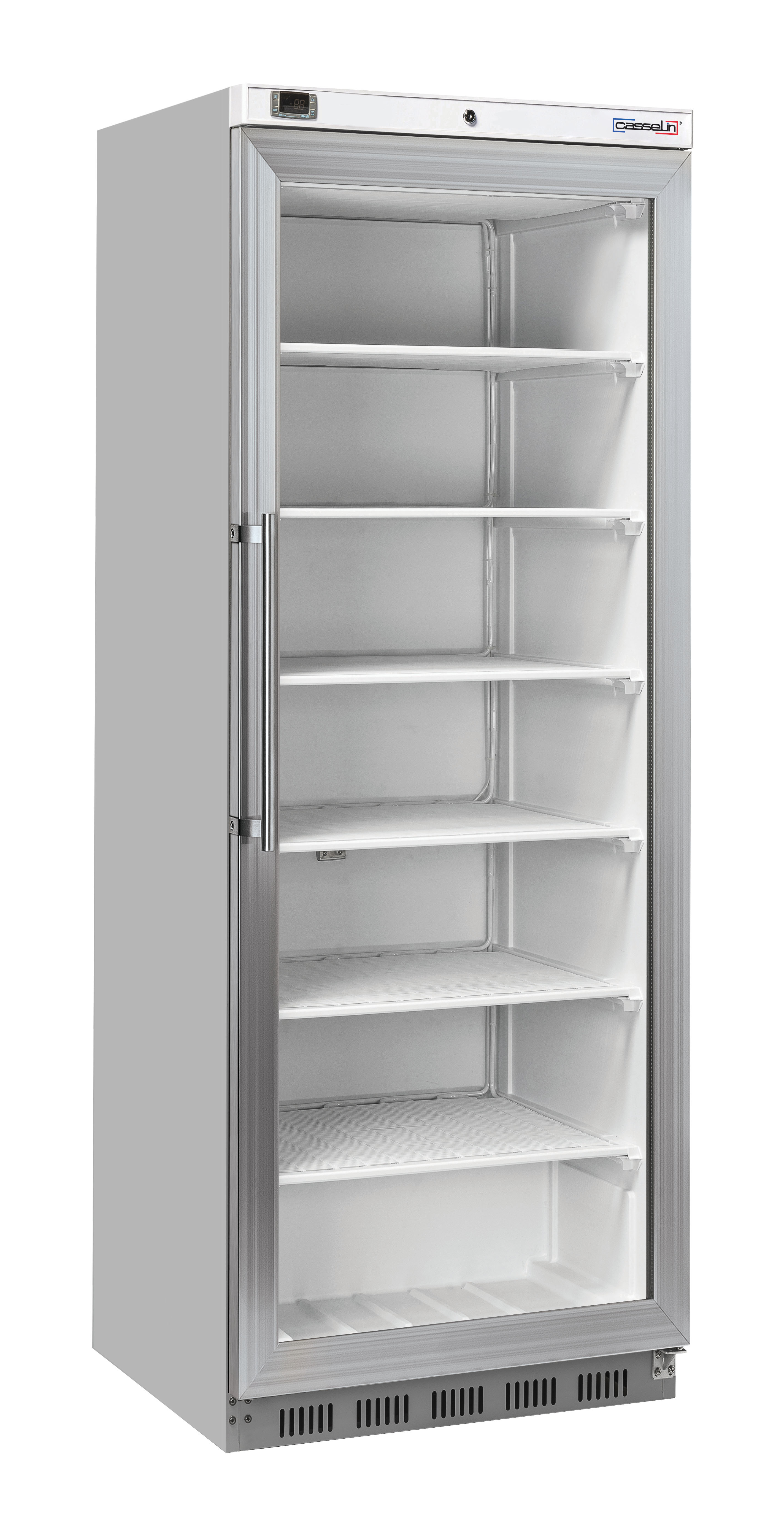 Armoire négative vitrée 400 L Inox