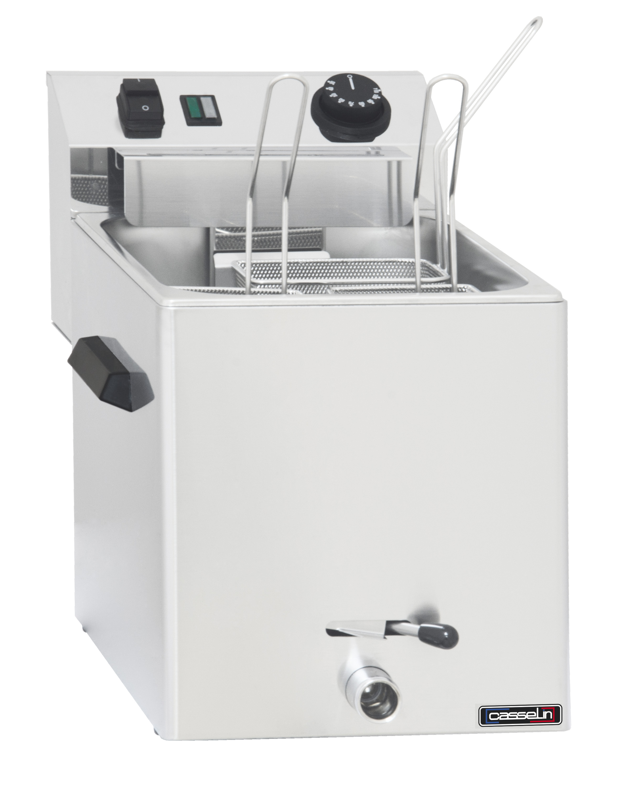 Cuiseur à pâtes électrique avec vanne de vidange - 3 paniers