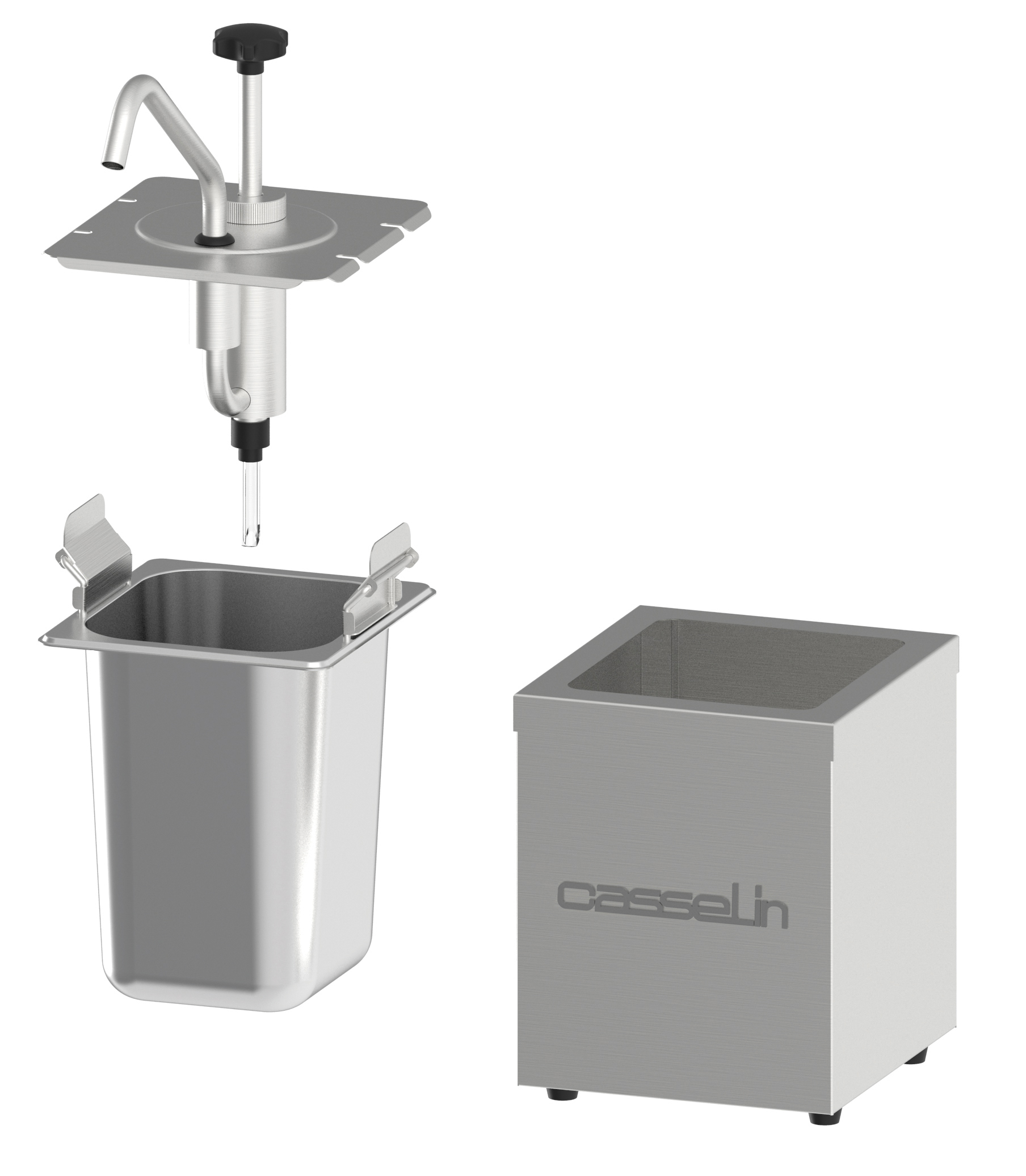 Pompe à sauce neutre