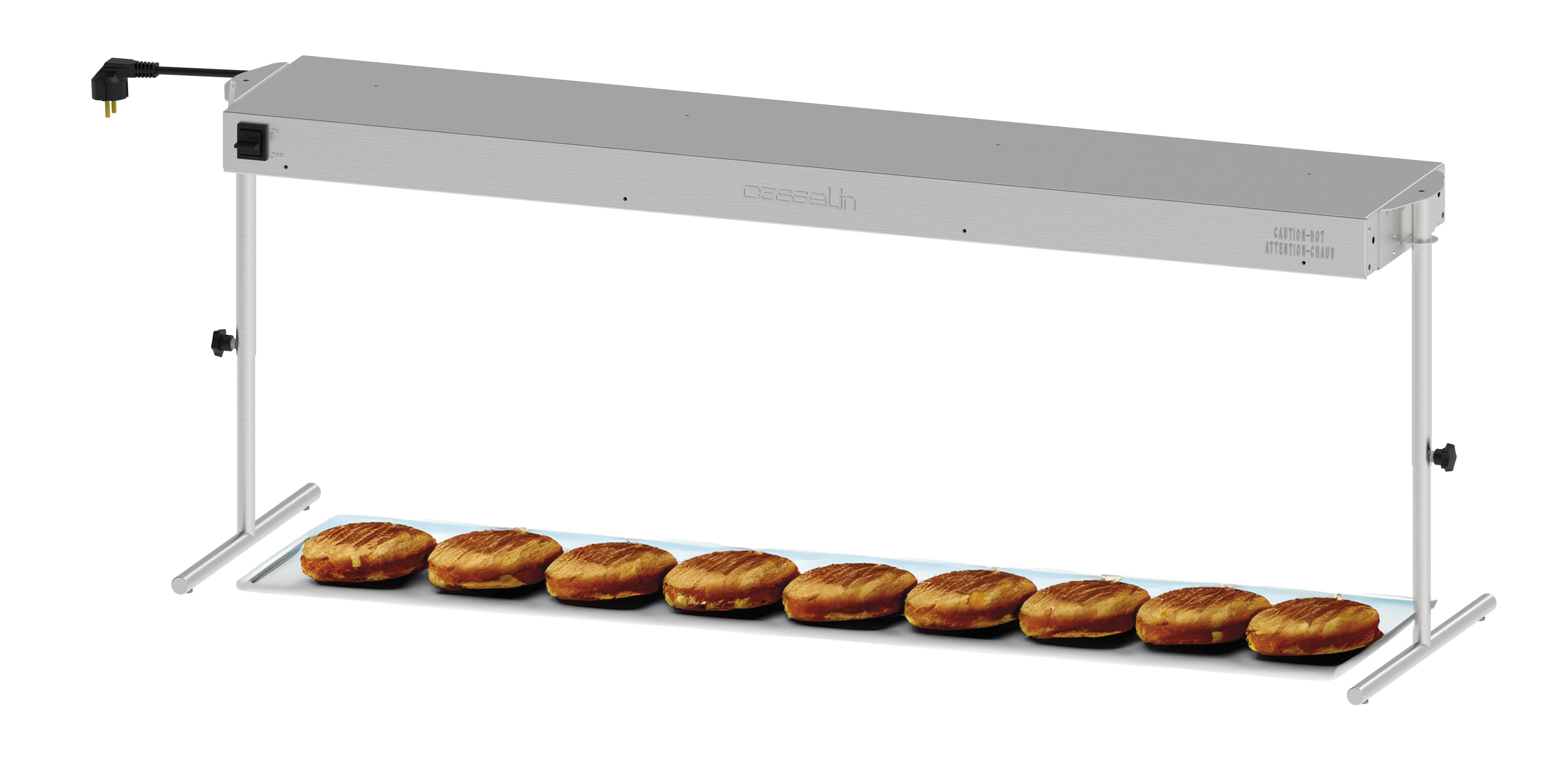 Rampe chauffante infrarouge avec éclairage 900