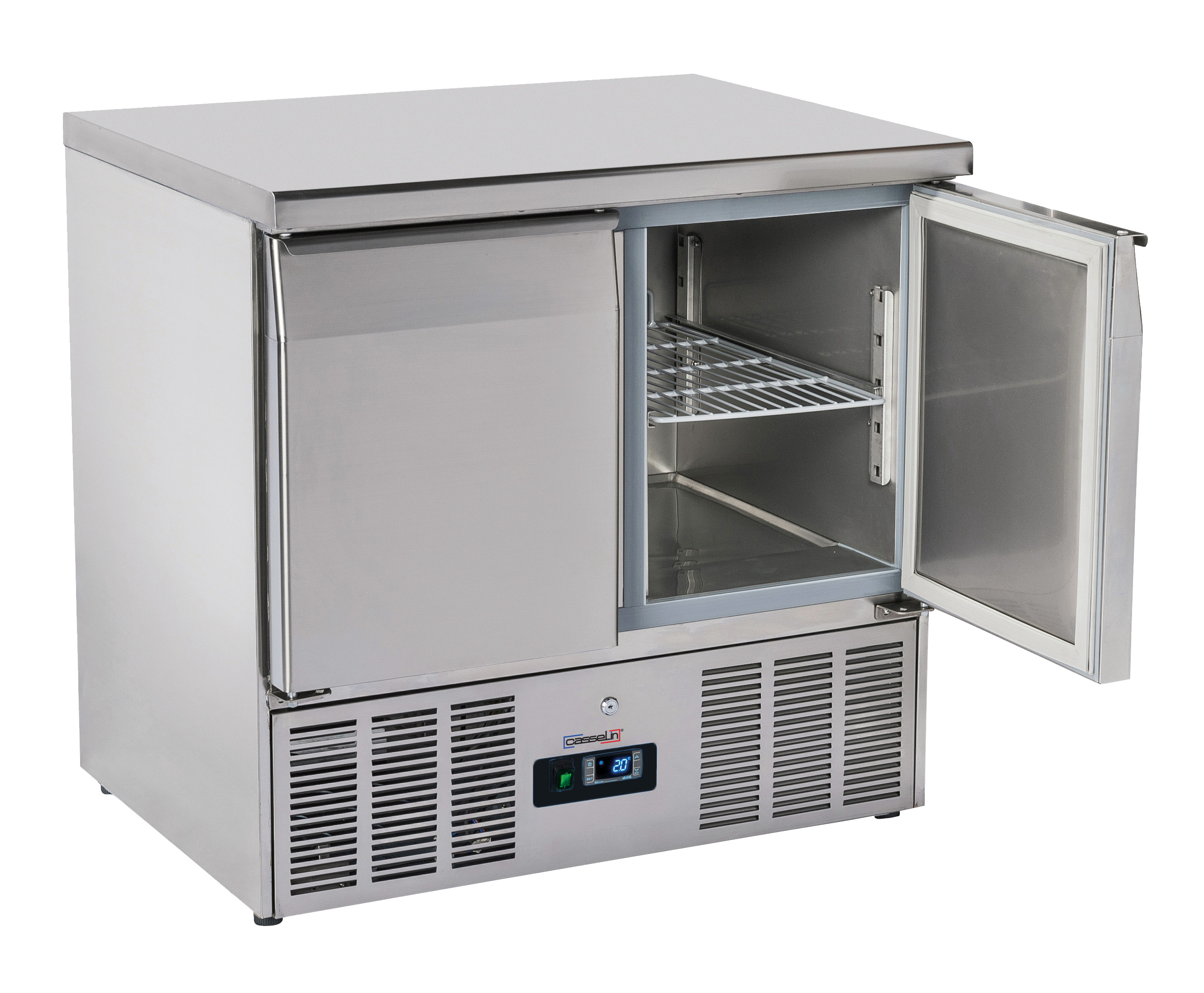 Saladette 2 portes GN 1/1