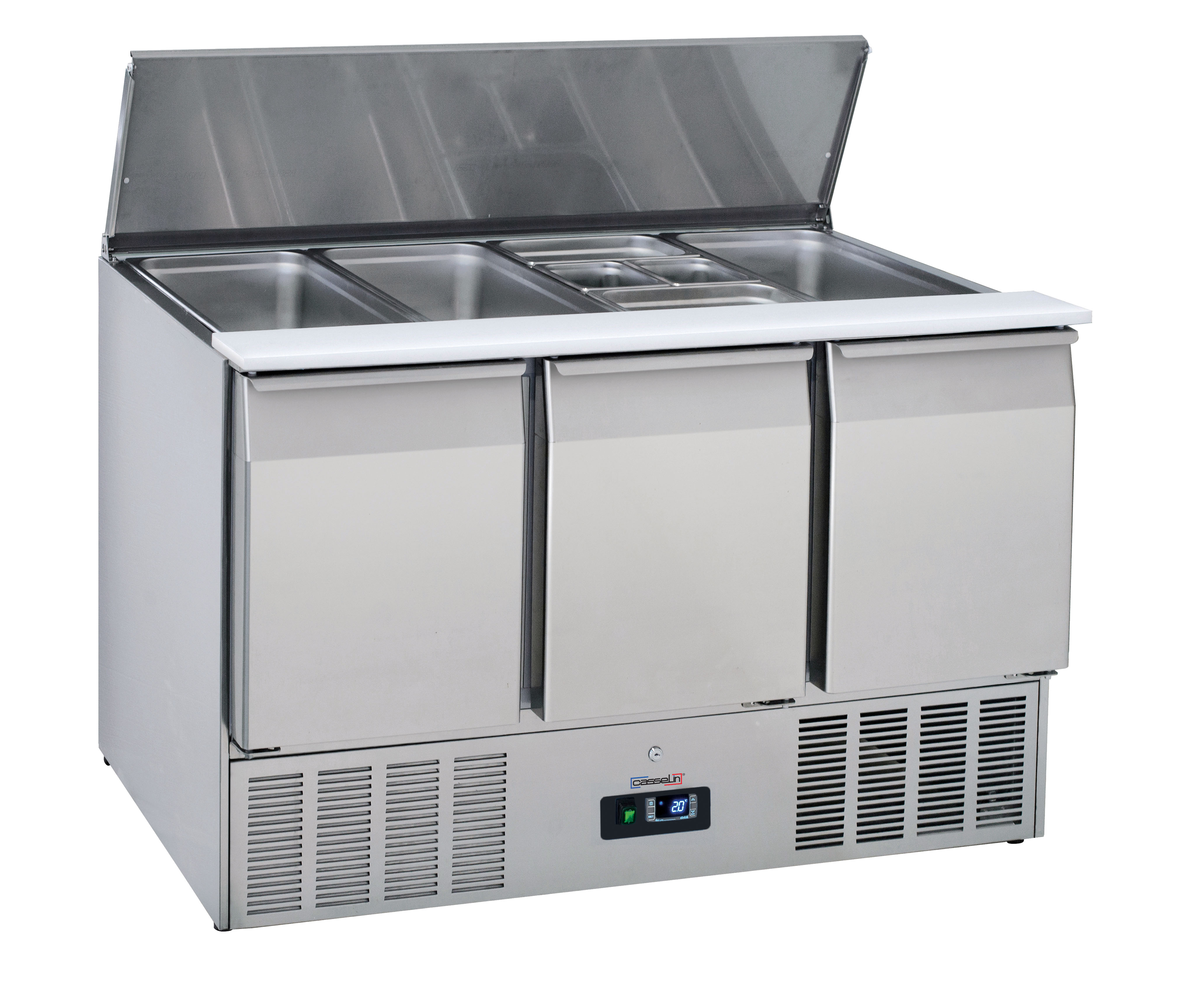 Saladette de préparation 3 portes