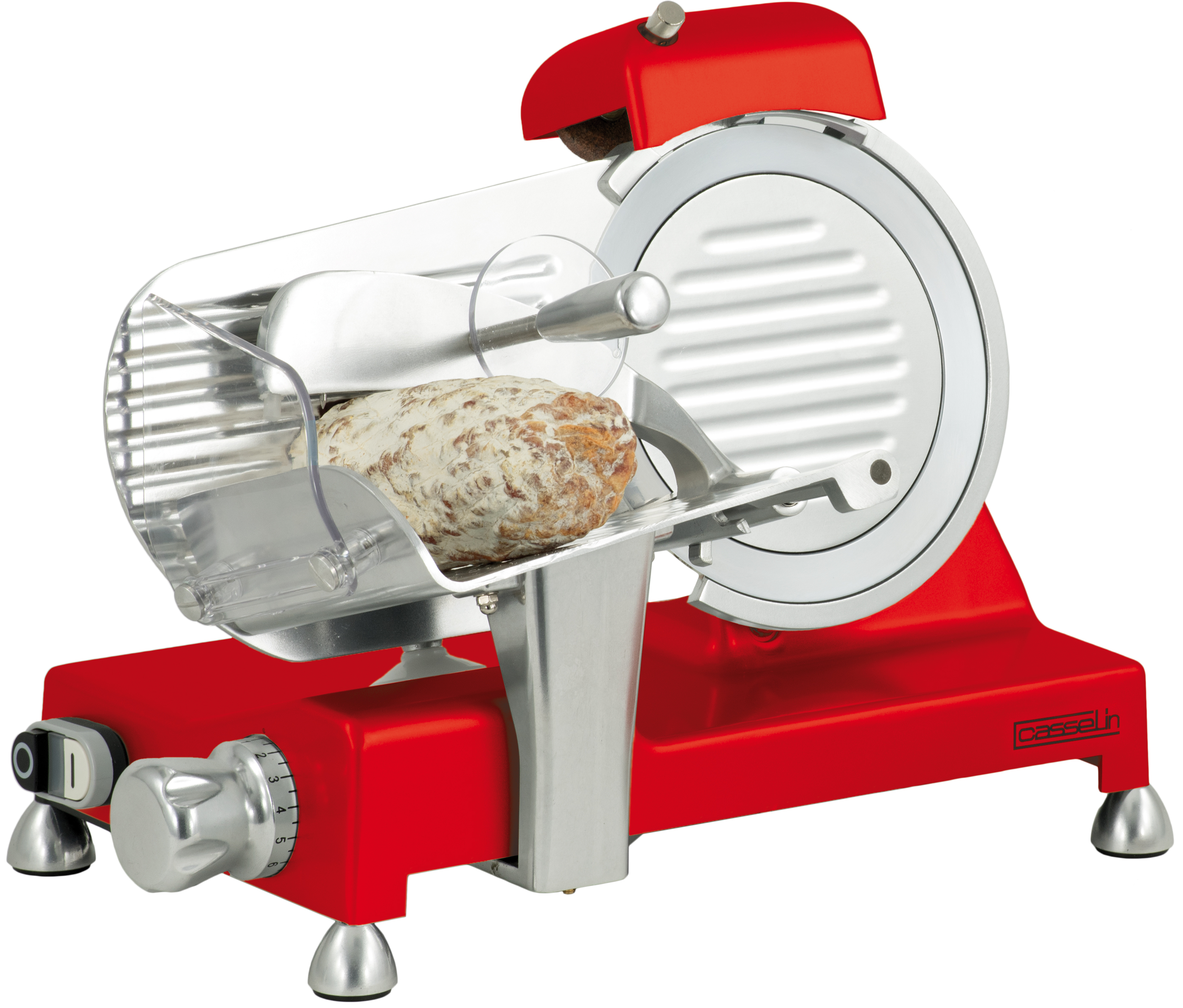 Trancheuse à jambon Ø 195 mm Rouge